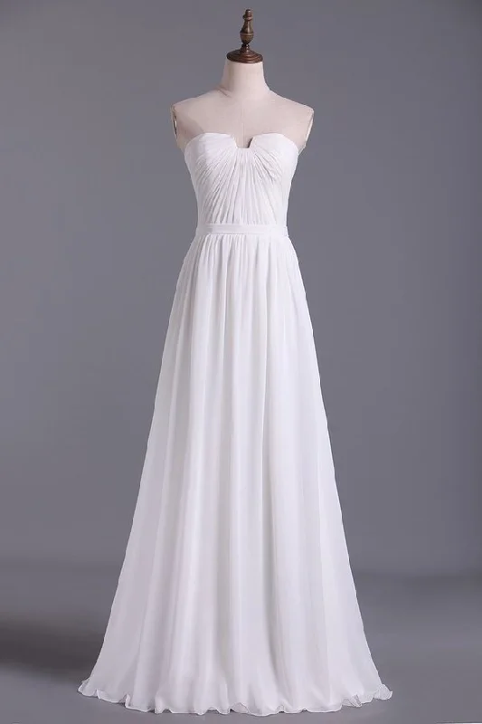 2024 Chic Prom Dresses Long A Line Strapless Chiffon Ivory Color Petite Size Under P4GPAN2F 2024 Chic Prom Dresses Long A Line Strapless Chiffon Ivory Color Petite Size Under P4GPAN2F