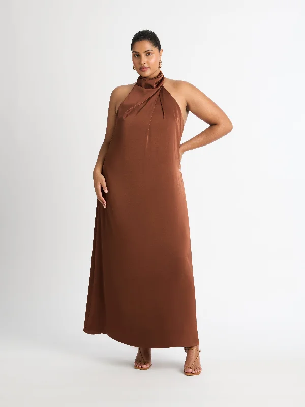 DESTINY MAXI DRESS Fashionable Printed Maxi Dress