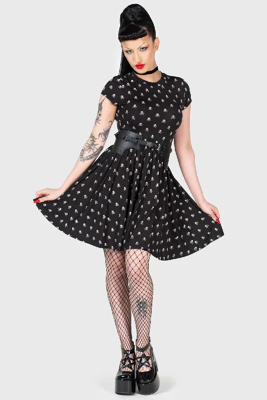Fake Out Mini Dress Trendy Crossover Mini Dress