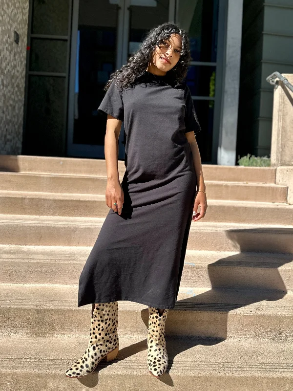Jersey Maxi Dress Black Elegant Velvet Maxi Dress