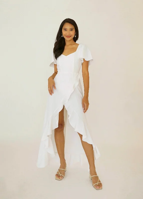 Monique maxi dress Elegant Velvet Maxi Dress