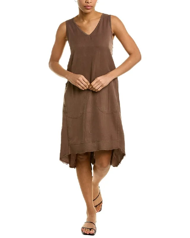 XCVI Winesa Tank Mini Dress Fashionable Lace-Trim Mini Dress