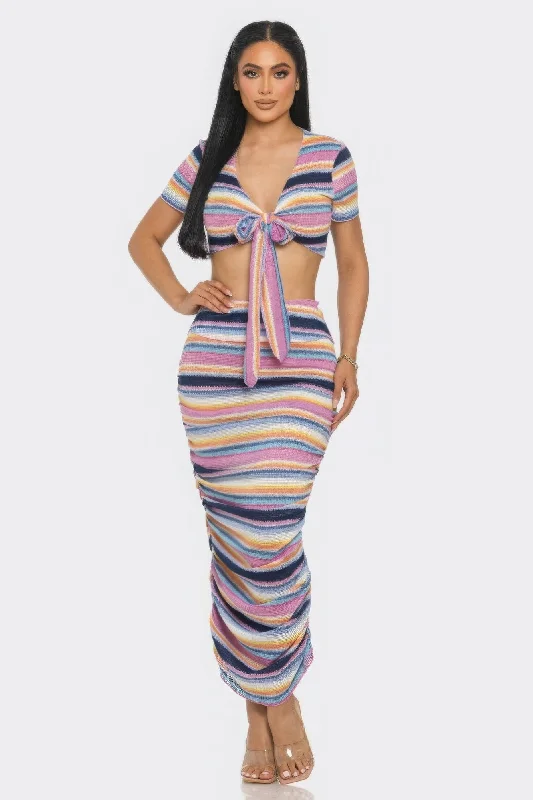 Color Me Mine Beach Sarong Skirt Set corduroy skirt comfortable