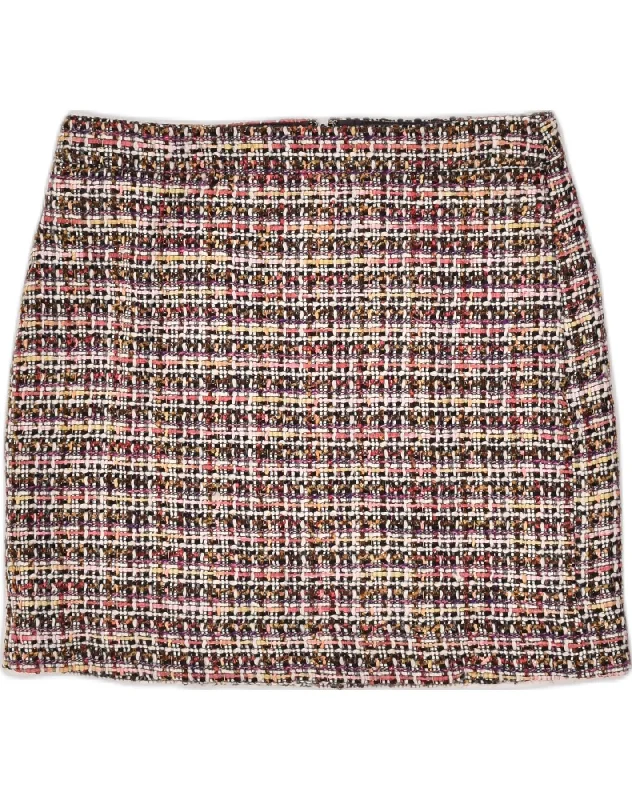 J. CREW Womens Mini Straight Skirt US 8 Medium W32 Multicoloured Acrylic lace skirt elegant J. CREW Womens Mini Straight Skirt US 8 Medium W32 Multicoloured Acrylic lace skirt elegant