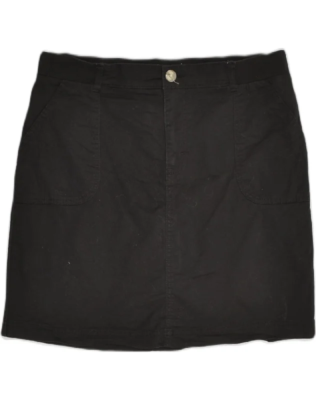 LEE Womens Midrise Straight Skirt US 12 Large W33 Black Polyester velvet skirt luxurious LEE Womens Midrise Straight Skirt US 12 Large W33 Black Polyester velvet skirt luxurious