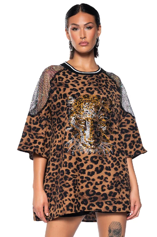 ALWAYS N FOREVER SHORT SLEEVE PRINT T SHIRT Chic Button-Up Short Shirt