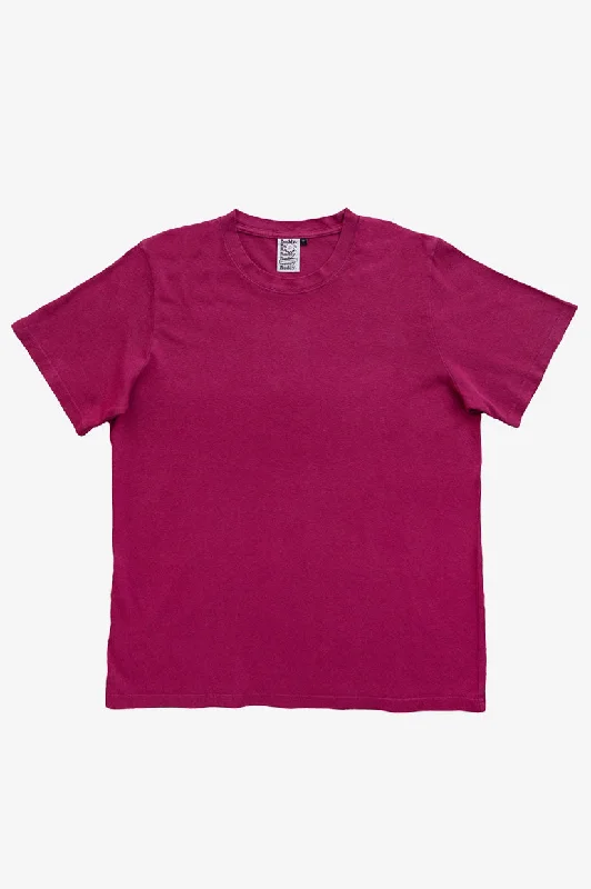 Buddy Classic Hemp Tee - Boysenberry Terry Blend Velvet Blend Canvas Blend