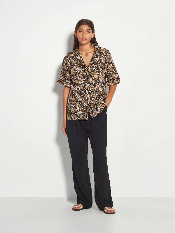 Des Shirt (Painterly Paisley) Native Cozy Cotton Short Tee