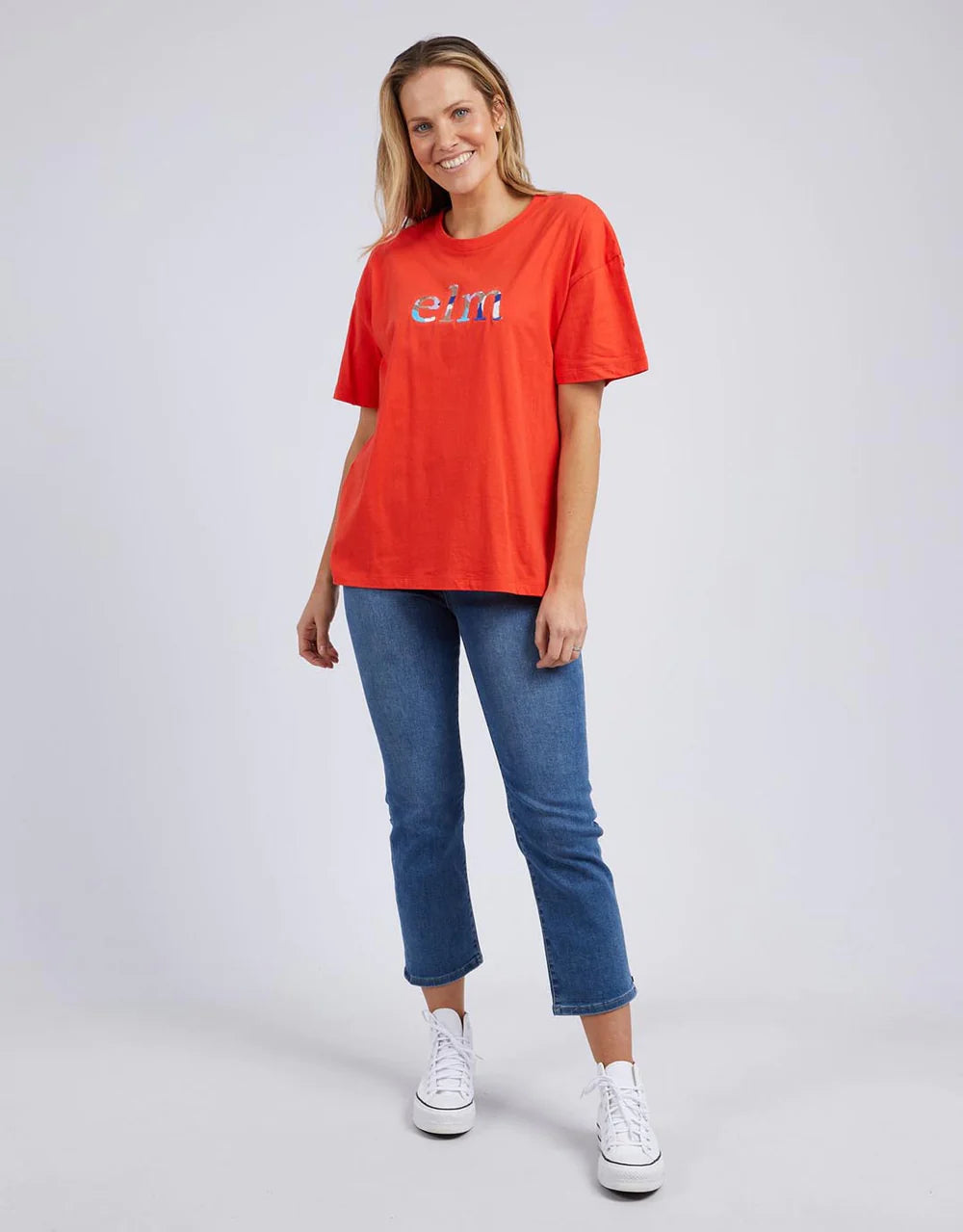 ELM COTERIE TEE TANGELLO Cozy Warm Stylish