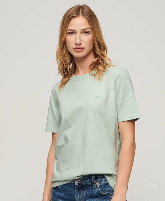 Essential T Shirt | Surf Spray Green Classic Casual Short Sleeve