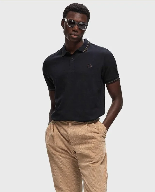 Twin Tipped Shirt Casual Plain Short Shirt