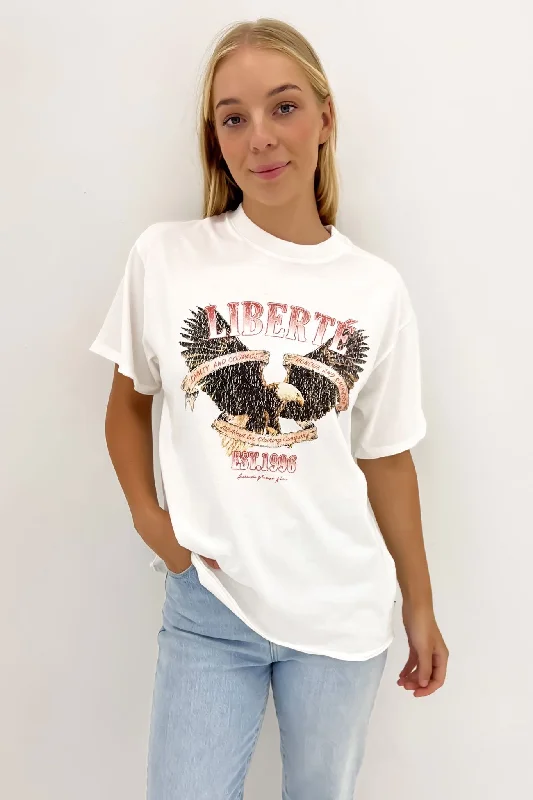 Loyal Tee Vintage White Nylon Fabric Polyester Fabric Spandex Fabric