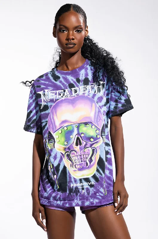 MEGADETH GRAPHIC T SHIRT Stylish Round Neck Shirt