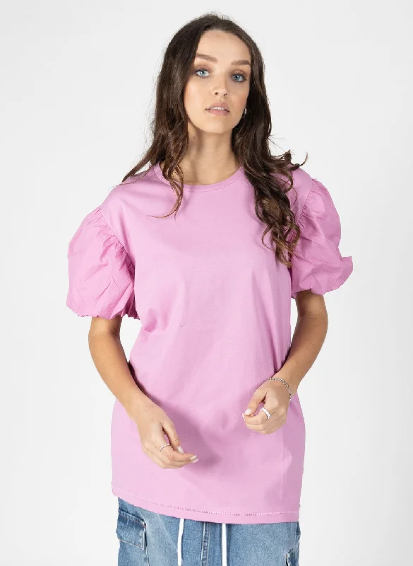 Puff Tee 2.0 Spandex Blend Rayon Blend Denim Blend