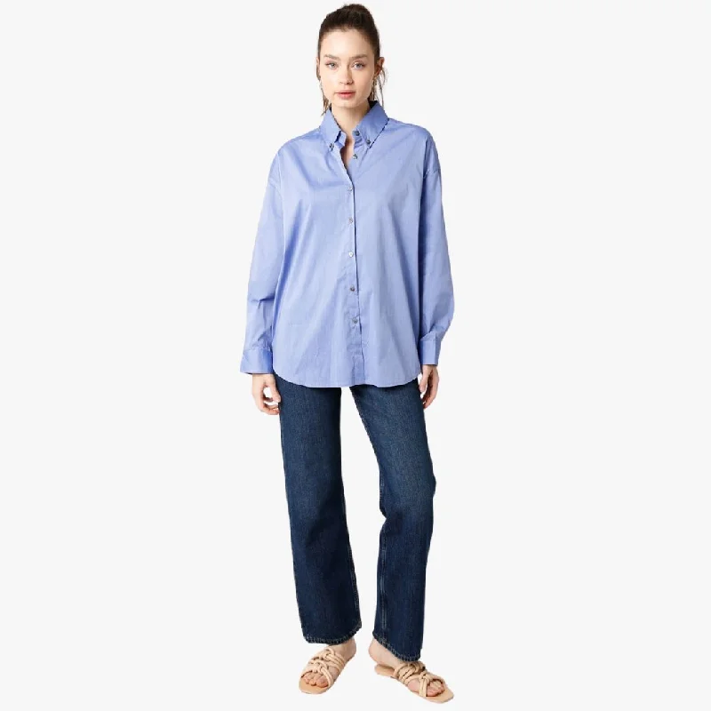 Reese Shirt (Chambray) Comfortable Graphic Short Sleeve
