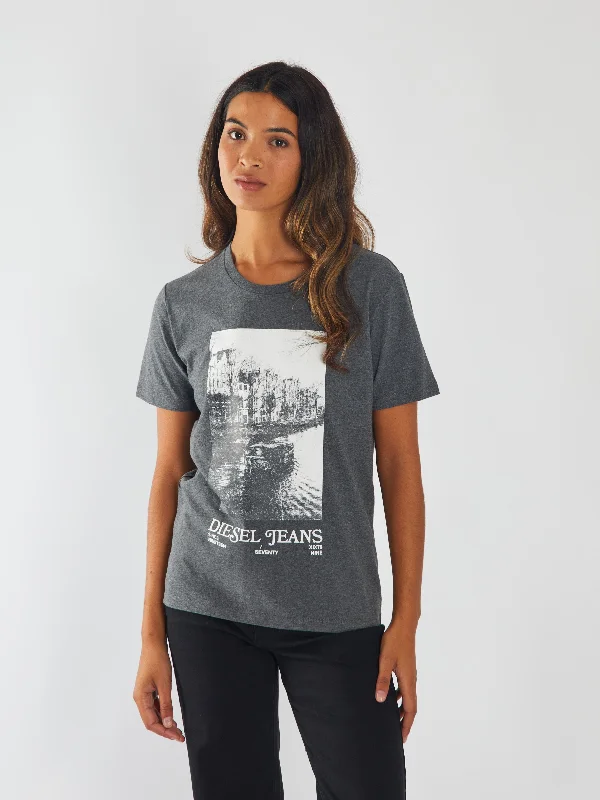 Monsoon Tee Grey Pebble Casual Formal Business
