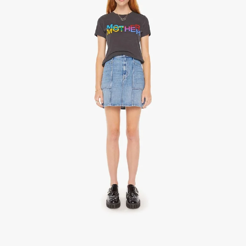 The Lil Sinful Tee (Mother Kaleidoscope) Beaded Sequined Faux Fur