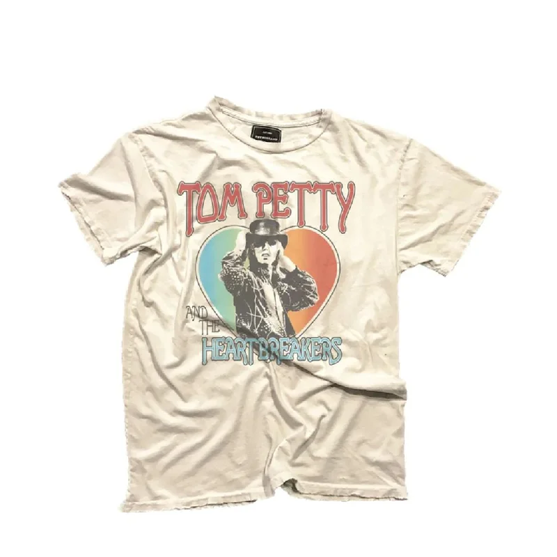 Tom Petty Tee (Antique White) Chenille Brocade Lace
