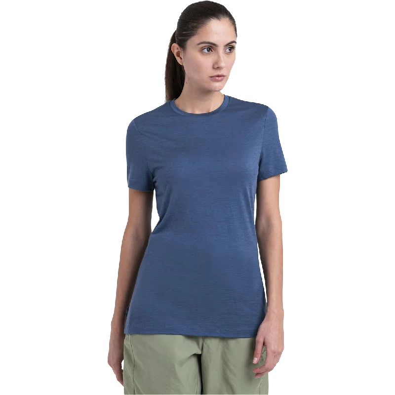 Women's Merino 150 Tech Lite III Short Sleeve Tee Thin T-Shirt Open Front Quick Dry