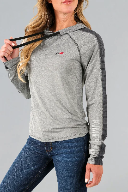 Kunoichi Hood Shirt Classic Denim Short Sleeve