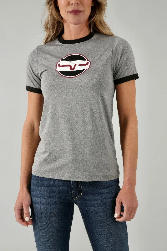 Union Made Ringer Tech Tee Shirt Elegant Button-Down Short Shirt