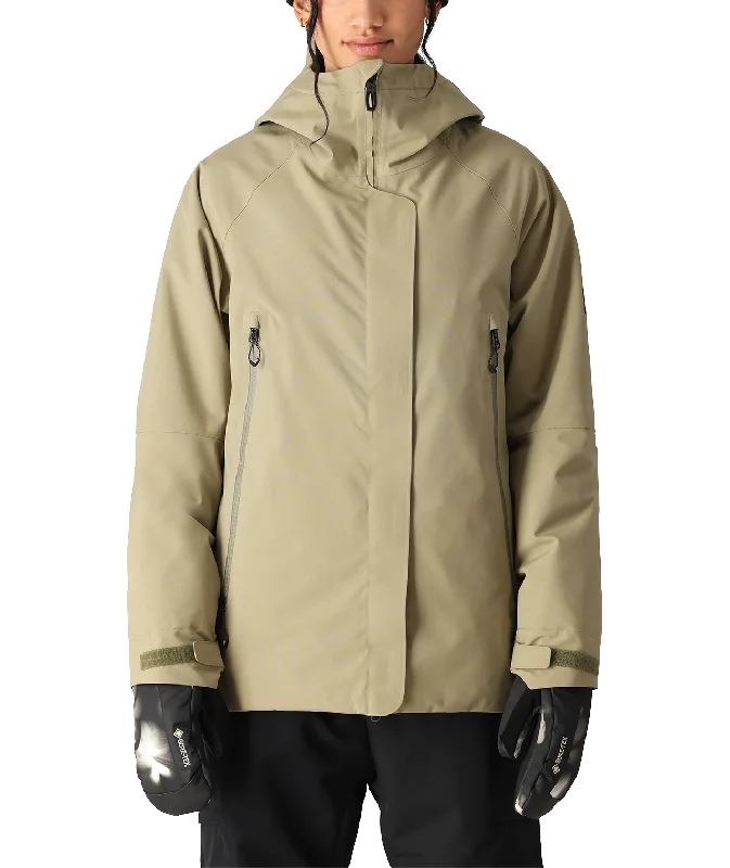 686 WHISPER INSULATED JACKET SAGE 2025 Front Pockets Side Pockets Patch Pockets