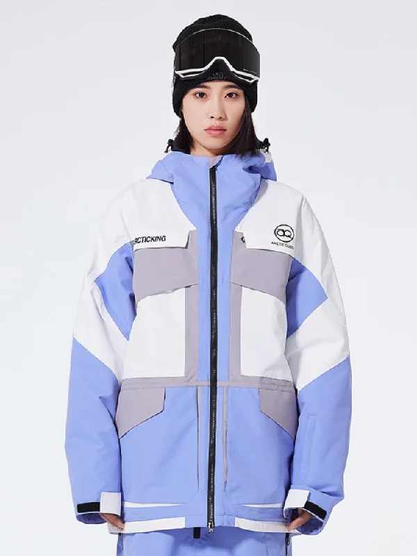 ARCTIC QUEEN Trendy Adventure Snow Jacket - Women's Oversized Jacket Tailored Jacket Straight Jacket ARCTIC QUEEN Trendy Adventure Snow Jacket - Women's Oversized Jacket Tailored Jacket Straight Jacket