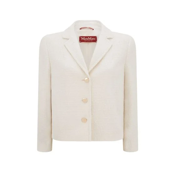 Assuan Tailored Boucle Jacket Faux Fur Jacket Real Fur Jacket Shearling Jacket