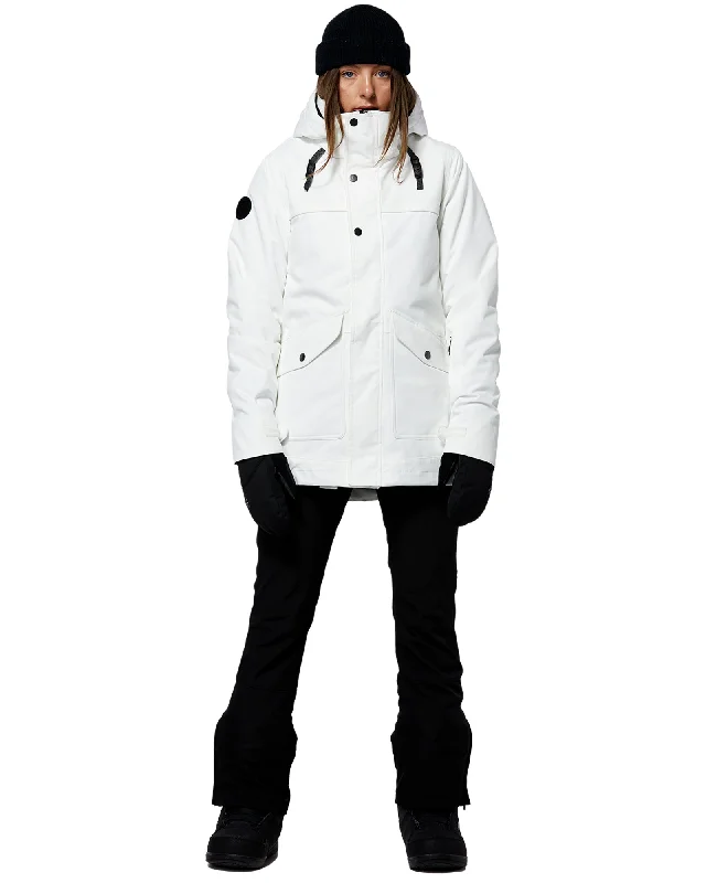 ASTER JACKET 2.0 - SNOW WHITE Tailored Jacket Straight Jacket A-Line Jacket