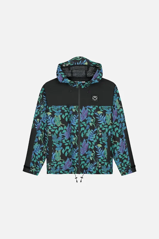 BOTANIC RAIN JACKET Notch Collar Jacket Peter Pan Collar Jacket Cowl Neck Jacket