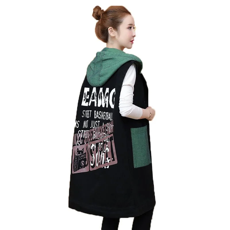 Mid-Length Casual Jeans Jacket Front Pockets Side Pockets Patch Pockets