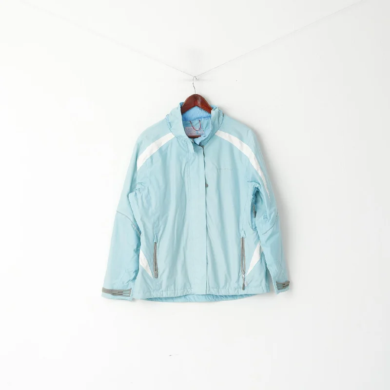 TCM Nature Trail Women 14/16 L Jacket Light Blue Lightweight Nylon Outdoor Top Faux Fur Jacket Real Fur Jacket Shearling Jacket TCM Nature Trail Women 14/16 L Jacket Light Blue Lightweight Nylon Outdoor Top Faux Fur Jacket Real Fur Jacket Shearling Jacket