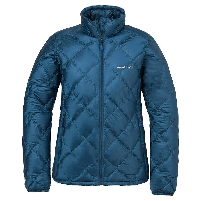 Montbell Womens Superior Down Jacket Tiered Jacket Buttoned Jacket Zippered Jacket