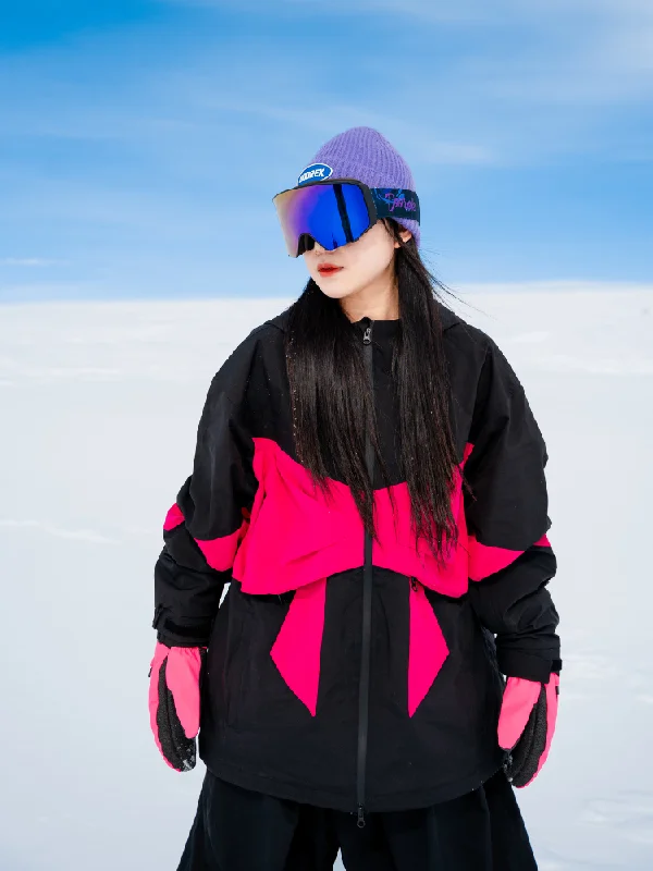 Doorek Bow-Tie Bunny 3L Ski Jacket - Women's Satin Fabric Silk Fabric Chiffon Fabric Doorek Bow-Tie Bunny 3L Ski Jacket - Women's Satin Fabric Silk Fabric Chiffon Fabric