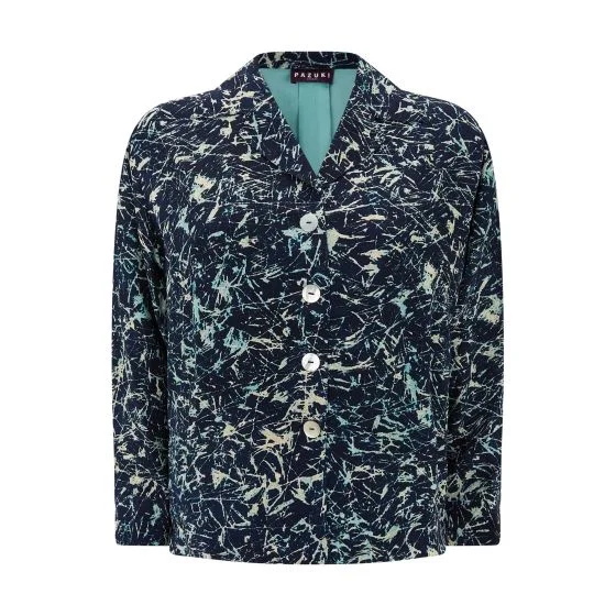 Elen Scruffito Printed Jacket Wool Jacket Cashmere Jacket Tweed Jacket