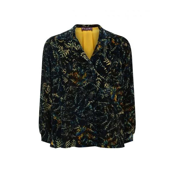 Ellen Bracken Velvet Jacket Jacket Blazer Coat