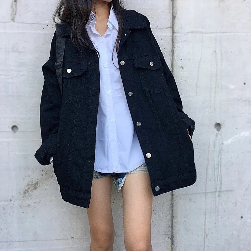 New Denim Jacket Fitted Jacket Loose Jacket Oversized Jacket