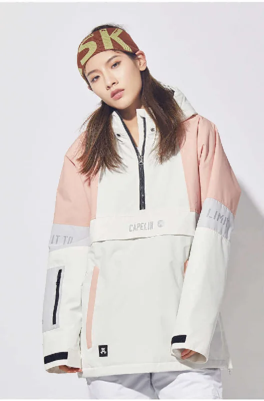 Sailor One Women's Snowboard Jacket Satin Jacket Silk Jacket Chiffon Jacket