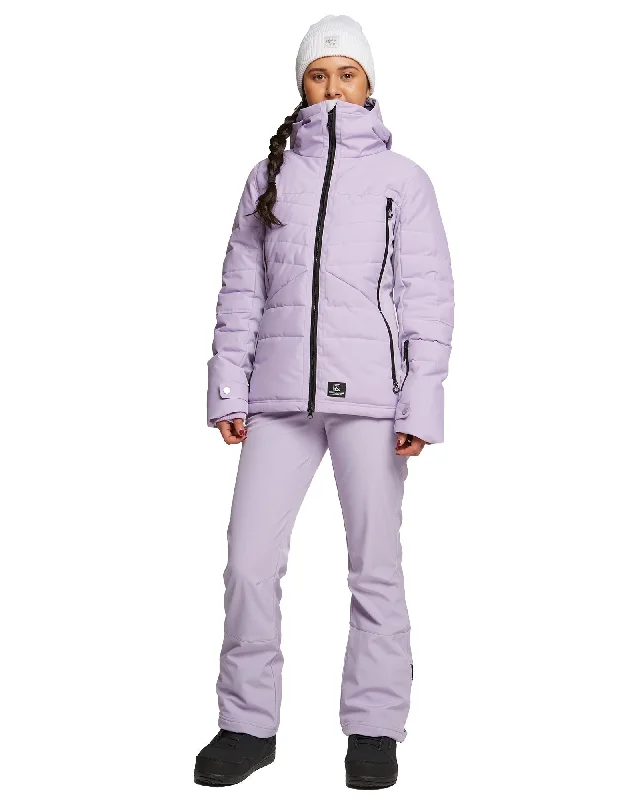 SASS JACKET - PURPLE ROSE Nylon Jacket Polyester Jacket Spandex Jacket