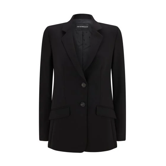 Tailored Wool Stretch Jacket Jacket Blazer Coat