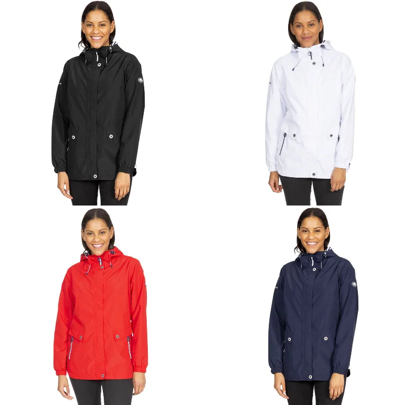 Trespass Womens Flourish Waterproof Hooded Jacket Belted Jacket Elasticated Jacket Padded Jacket Trespass Womens Flourish Waterproof Hooded Jacket Belted Jacket Elasticated Jacket Padded Jacket