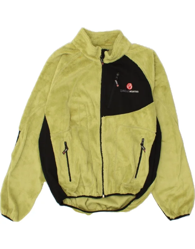 VINTAGE Womens Fleece Jacket UK 20 2XL Green Colourblock Polyester Hoodie Zip-Up Jacket Button-Up Jacket VINTAGE Womens Fleece Jacket UK 20 2XL Green Colourblock Polyester Hoodie Zip-Up Jacket Button-Up Jacket