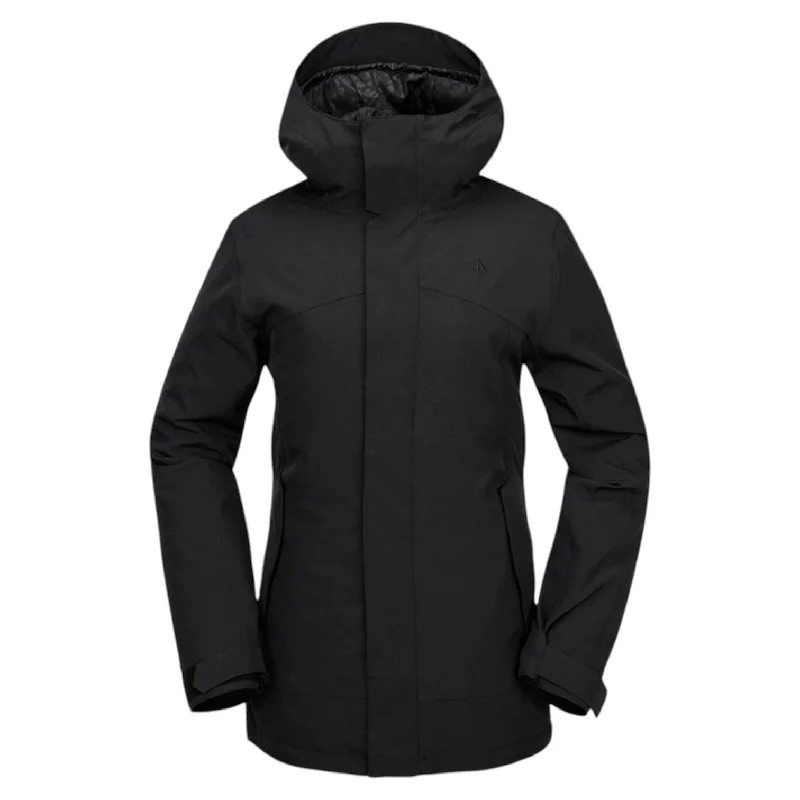 VOLCOM STONEY SHADOW INSULATED JACKET BLACK Insulated Jacket Fitted Jacket Loose Jacket VOLCOM STONEY SHADOW INSULATED JACKET BLACK Insulated Jacket Fitted Jacket Loose Jacket