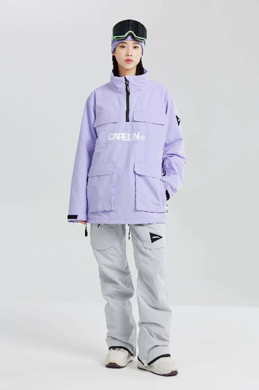 Yenna Women's Pullover Snowboard Jacket Herringbone Jacket Houndstooth Jacket Plaid Jacket Yenna Women's Pullover Snowboard Jacket Herringbone Jacket Houndstooth Jacket Plaid Jacket