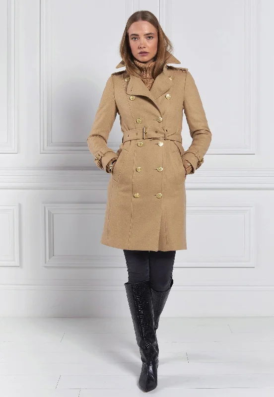 Marlborough Trench Coat - Camel