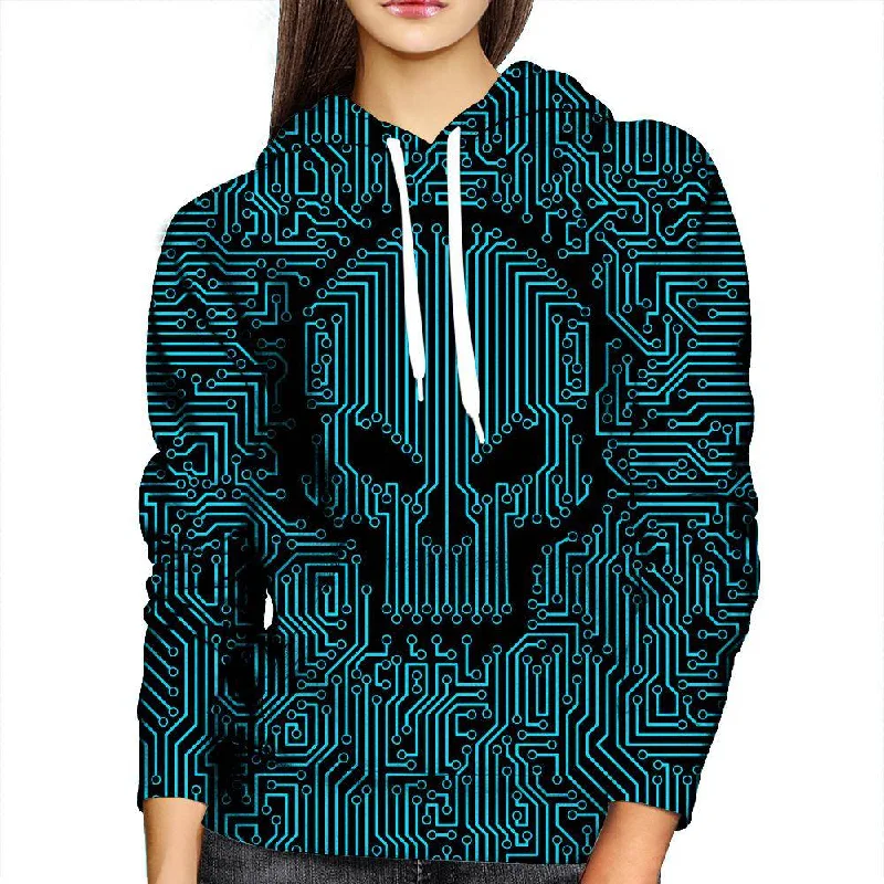 Bad Circuit Womens Hoodie