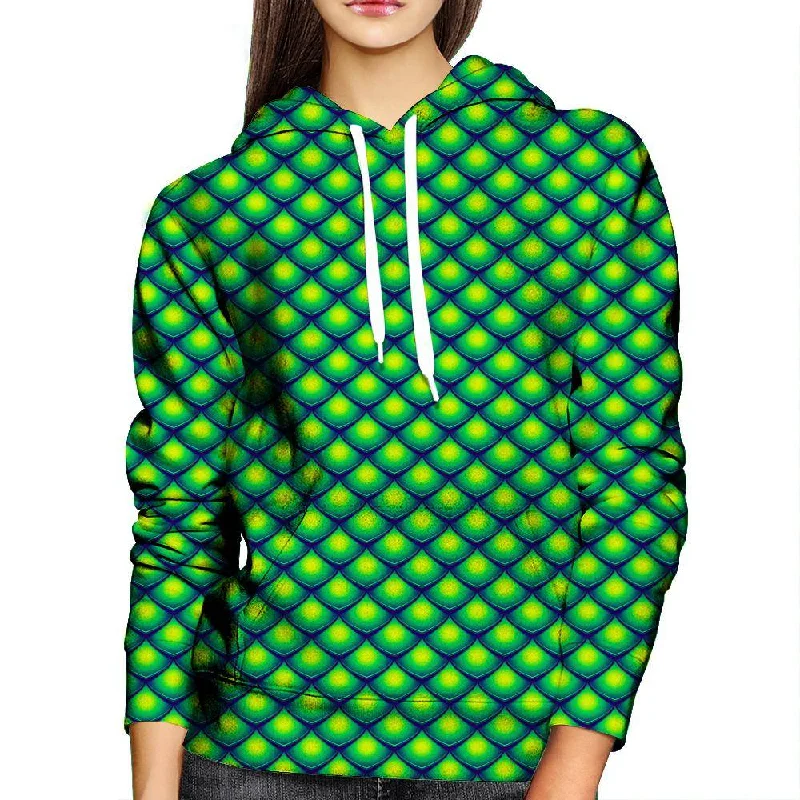 Dragon Scales Womens Hoodie