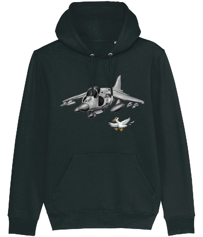 Harrier Jump Jet Cartoon Hoodie