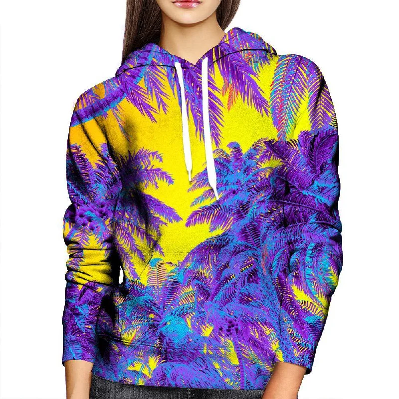 Polychrome Jungle Womens Hoodie