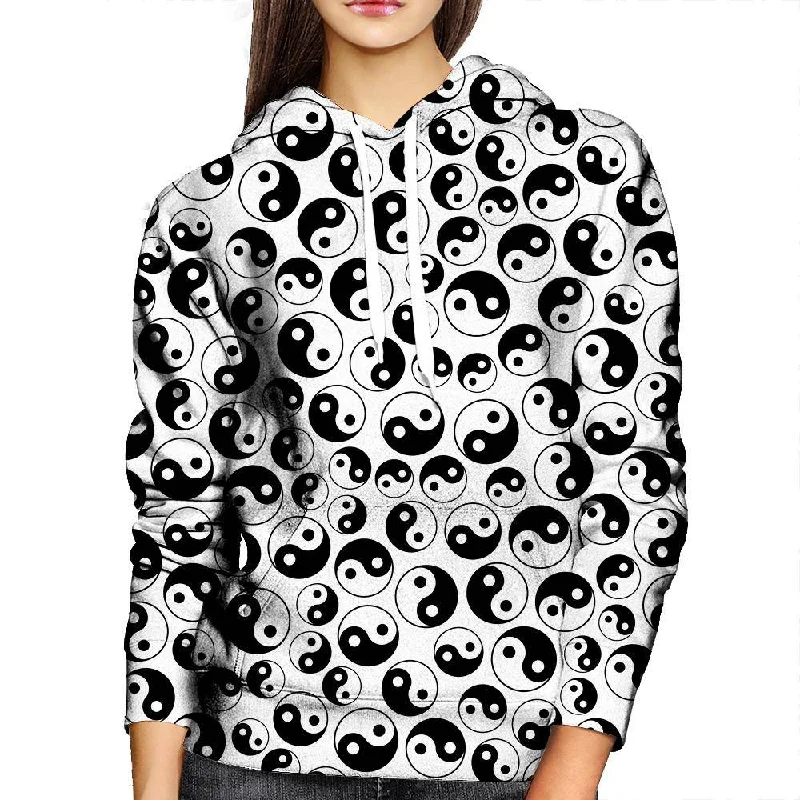 The Yin And The Yang Womens Hoodie